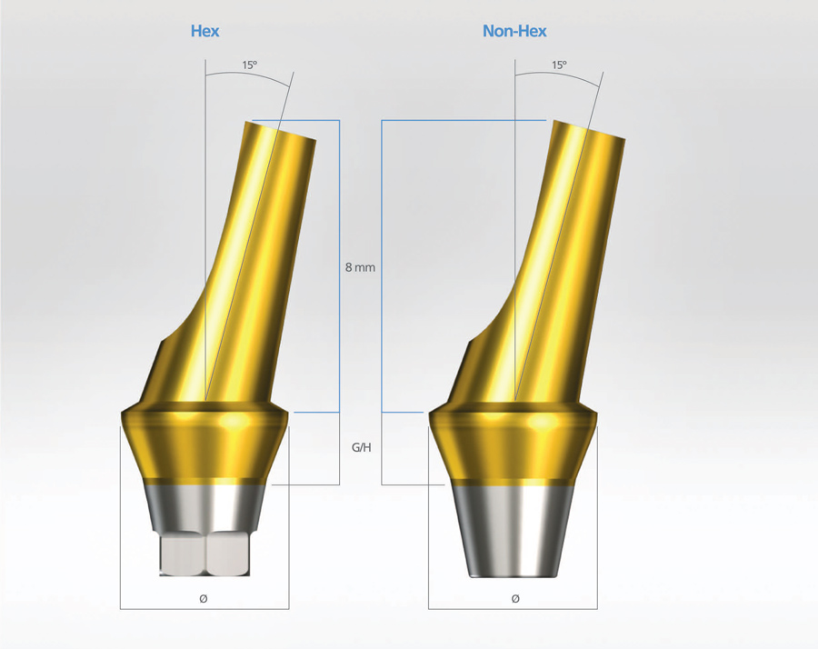 angled abutment